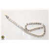 Image 1 : TENNIS BRACELET WITH 37 X 4 MM CZ'S STAMPED 925