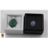 #223-UNHEATED OPAL 1.40CT & GREEN EMERALD 8.0CT