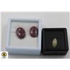 # 244- UNHEATED OPAL 1.40CT & RED RUBY 19.20CT