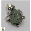 #282-NATURAL PRENITE PENDANT