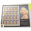 Image 1 : x20 USA COMMEM. 32c MARILYN MONROE STAMPS