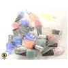 Image 1 : 14 MIXED BOTTLES OF NAIL GEL, LACQUER ALONG WITH