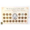 Image 1 : 1939-1958 FULL SET OF LINCOLN WHEAT-EAR