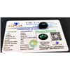 Image 1 : OVAL CUT GREEN CHROME DIOPSIDE 9.2 CT