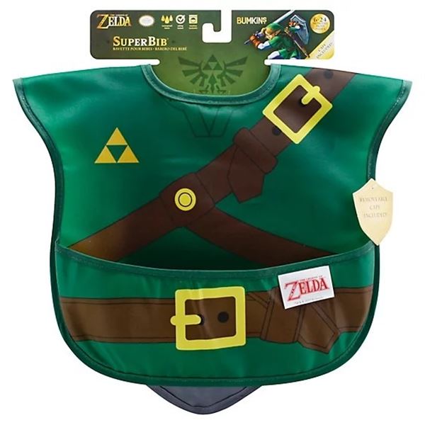 NEW ZELDA SUPER BIB 6-24MTHS