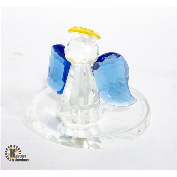 NEW CRYSTAL PARTYLITE ANGEL VOTIVE HOLDER