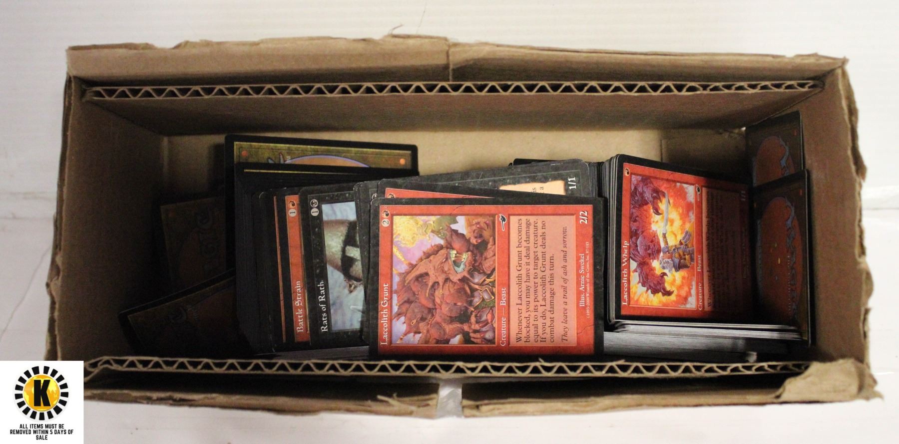 BOX OF MAGIC CARDS