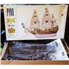 BRITISH MAN-O-WAR MODEL SHIP OF