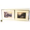 Image 1 : 2 FRAMED MATTED PRINTS BY CDN ARTIST DAVID DAASE