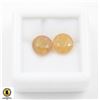 #197-HEATED YELLOW SAPPHIRE 8 MM GEMSTONE 5.50CT