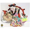 Image 1 : VINTAGE LARGE CHINESE LADY STATUE FIGURINE-ESTATE