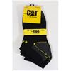 Image 1 : NEW 3 PACK CAT MENS LOW CUT SOCKS SIZE 10-13