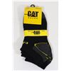 Image 1 : NEW 3 PACK CAT MENS LOW CUT SOCKS SIZE 10-13