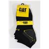 NEW 3 PACK CAT MENS LOW CUT SOCKS SIZE 10-13