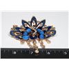 NEW BLUE SWAN DESIGN FRENCH HAIR CLIP