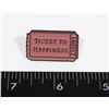 Image 1 : NEW TICKET TO HAPPINESS LAPEL PIN