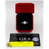 Image 1 : GRA CERTIFIED 2.00 CT MOISSANITE VVS D CENTER