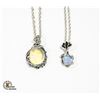 PAIR OF NEW POLISHED GEMSTONE-