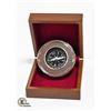 COMPASS IN WOODEN BOX