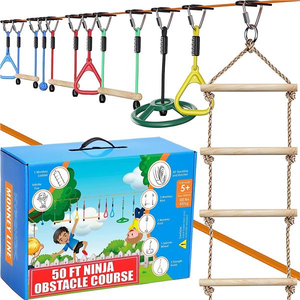 NEW UNPACKED HYPONIX NINJA WARRIOR OBSTACLE COURSE