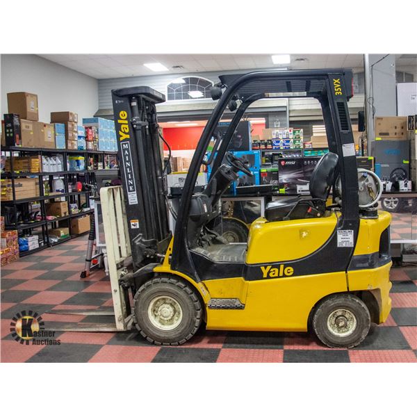 YALE MAINLINER FORLIFT 3500LB MAX CAPACITY PROPANE