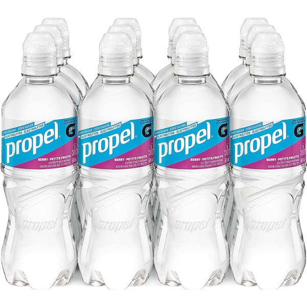 NEW CASE OF 12 PROPEL BERRY FLAVOUR ELECTROLYTES