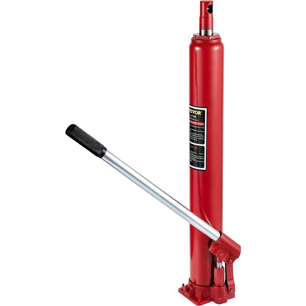 NEW VEVOR HYDRAULIC LONG RAM JACK 4 TON CAP