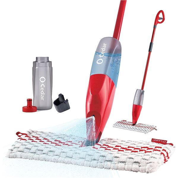 NEW O-CEDAR PRO-MIST MAX MICROFIBER SPRAY MOP