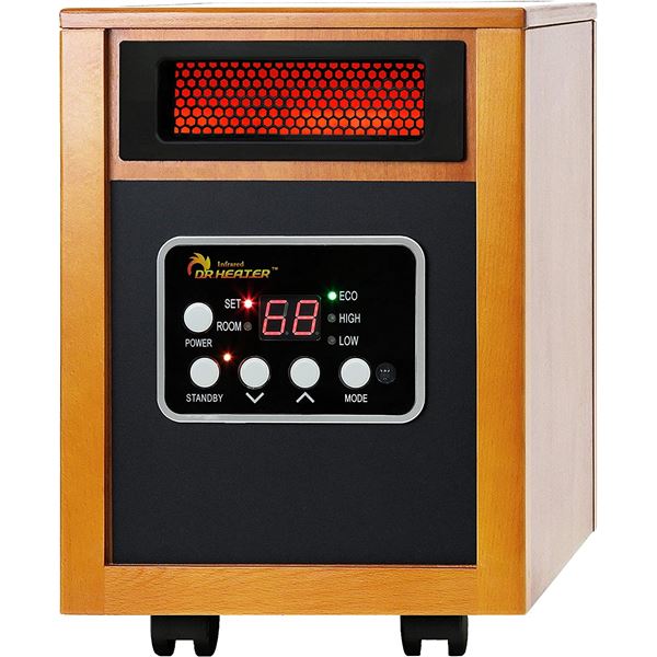 NEW DR HEATER INFRARED PORTABLE SPACE HEATER