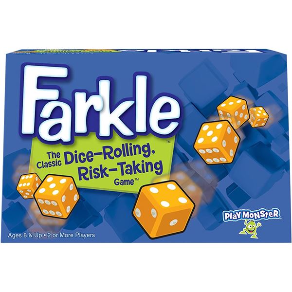 NEW FARKLE THE DICE-ROLLING RISK-TAKING GAME