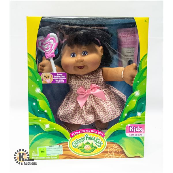 NEW KIDS SOFT SCULPT CABBAGE PATCH KID DOLL