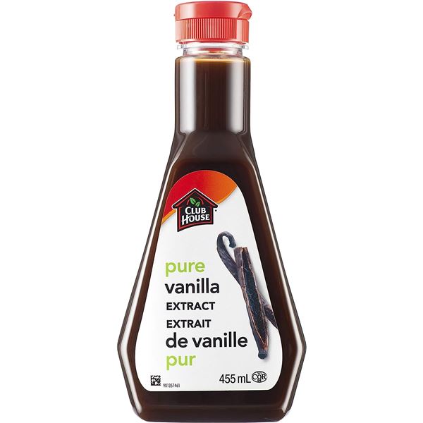 NEW 455ML BOTTLE OF CLUB HOUSE PURE VANILLA