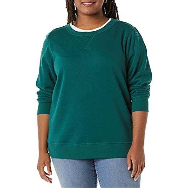 NEW AMAZON ESSENTIALS CREW NECK SWEATER