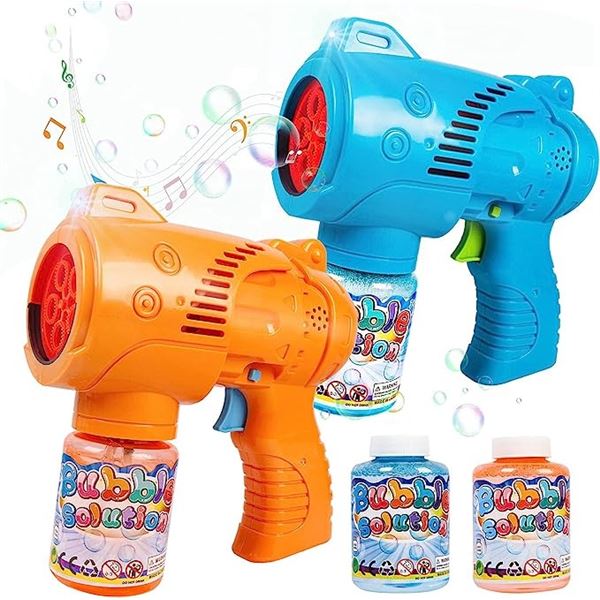 NEW JOYGROW 2 PACK OF KIDS BUBBLE WATER GUN TOYS