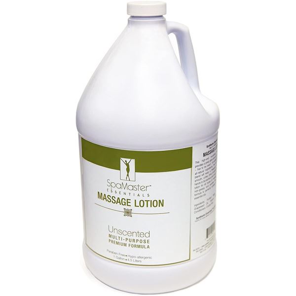 NEW 1 GALLON SPAMASTER ESSENTIALS MASSAGE LOTION