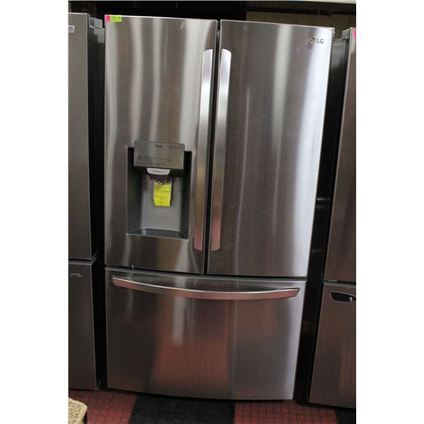 LG STAINLESS STEEL FRENCH DOOR REFRIGERATOR WITH