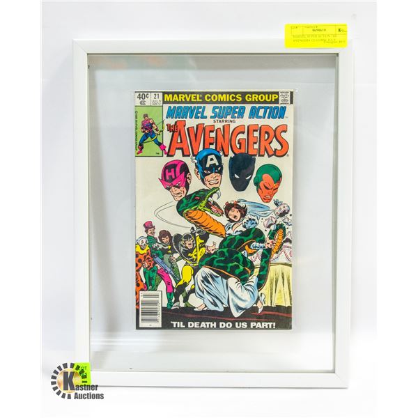 MARVEL SUPER ACTION THE AVENGERS #21 COMIC JULY