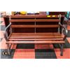 Image 1 : 4' PARK / GARDEN BENCH 48" X 15" (SEAT)