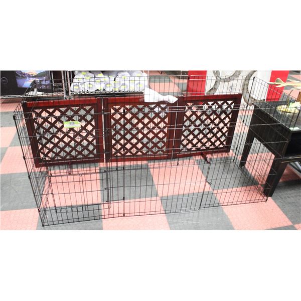 TOP PAW 36" SPLIT DOOR PET PEN