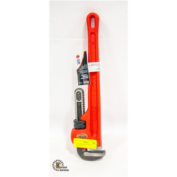 NEW RIDGID HEAVY DUTY STRAIGHT