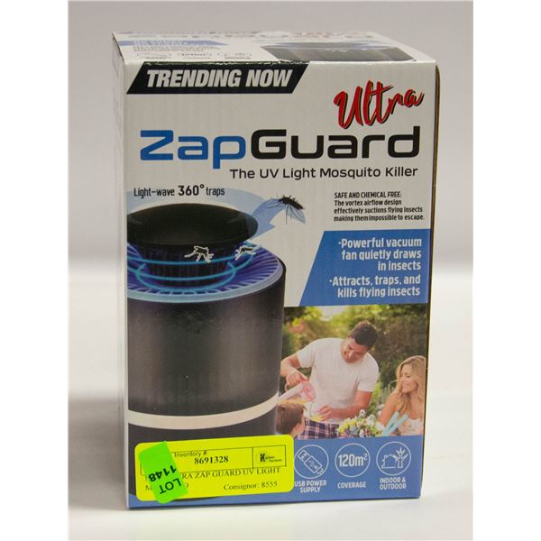 NEW ULTRA ZAP GUARD UV LIGHT MOSQUITO