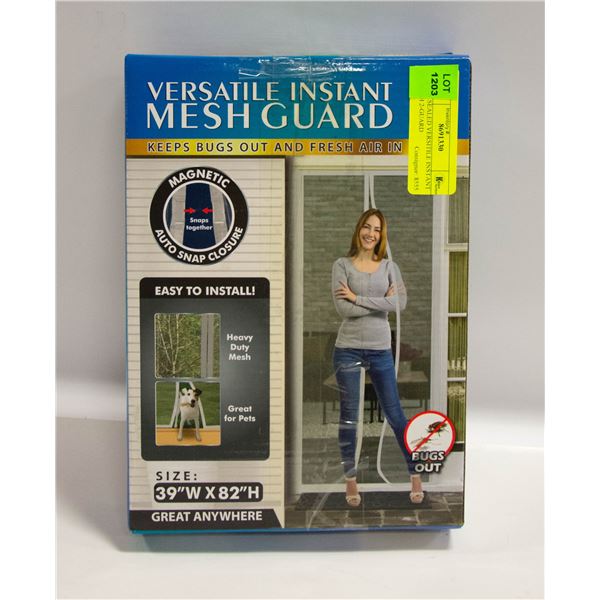 NEW SEALED VERSITILE INSTANT MESH 2-GUARD