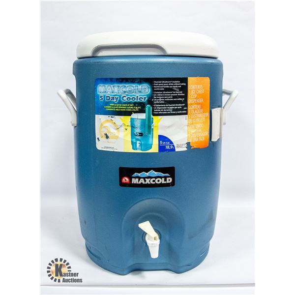 5 GALLON MAXCOLD 5 DAY WATER COOLER