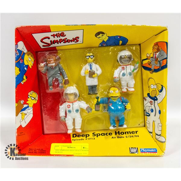 THE SIMPSONS DEEP SPACE HOMER, SEALED