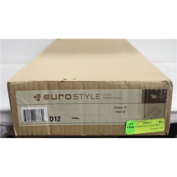 NEW EUROSTYLE 12" DRAWER