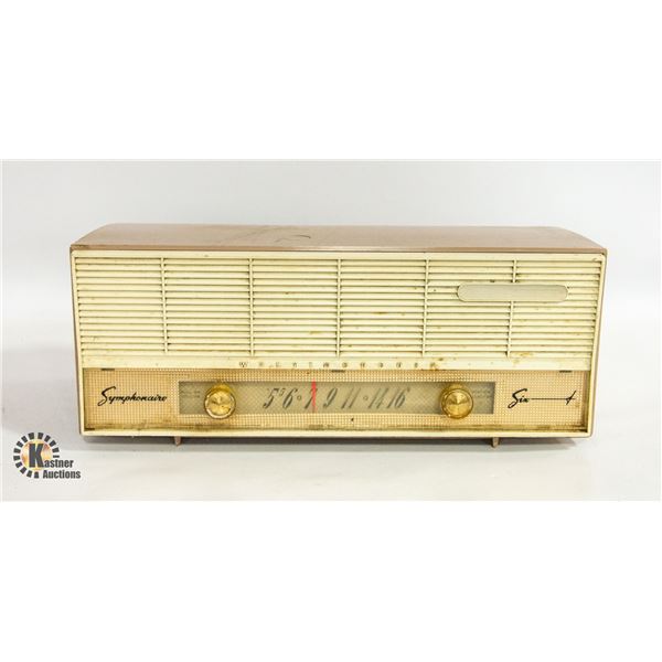 VINTAGE SYMPHONAIRE SIX RADIO AS IS