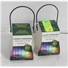 Image 1 : 2 COLOR CHANGING LED CITRONELLA CANDLES