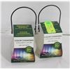 Image 1 : 2 COLOR CHANGING LED CITRONELLA CANDLES