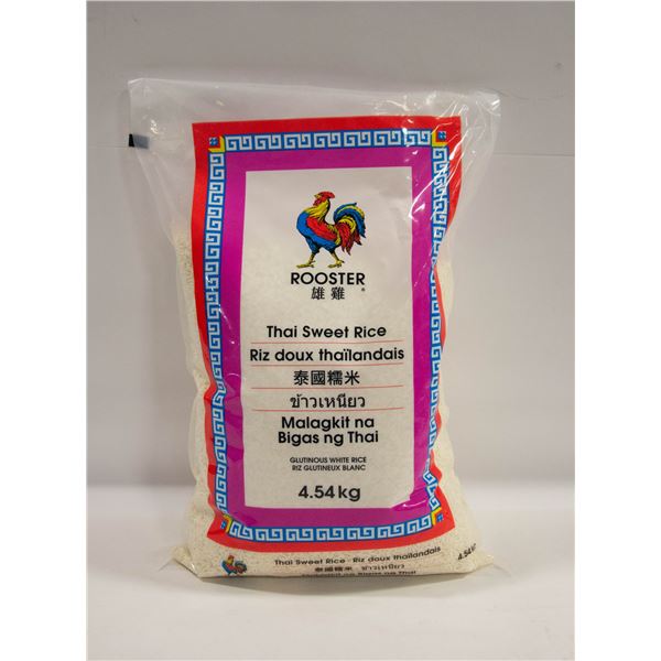 ROOSTER SWEET THAI RICE 10 LB BAG