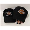 Image 1 : LOT OF TWO NEW HARLEY DAVIDSON COLLECTOR BALL CAPS